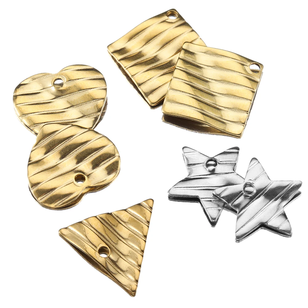 

20 шт., подвески из нержавеющей стали