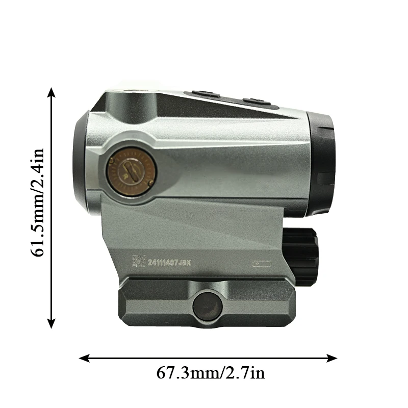 R5 XD* GEN II Red Dot Tactical Sight and J3/5 3X 5X Magnifier Combo Kit Hunting Holographic Compact Sight for 20mm Rail