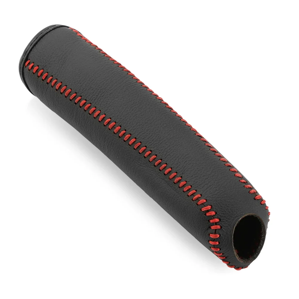 غطاء فرامل اليد من الجلد لسيارة Volkswagen VW Golf 4 5 6 7 MK4 MK5 MK6 MK7 GTI R Tiguan Jetta MK4 MK5 MK6 #2