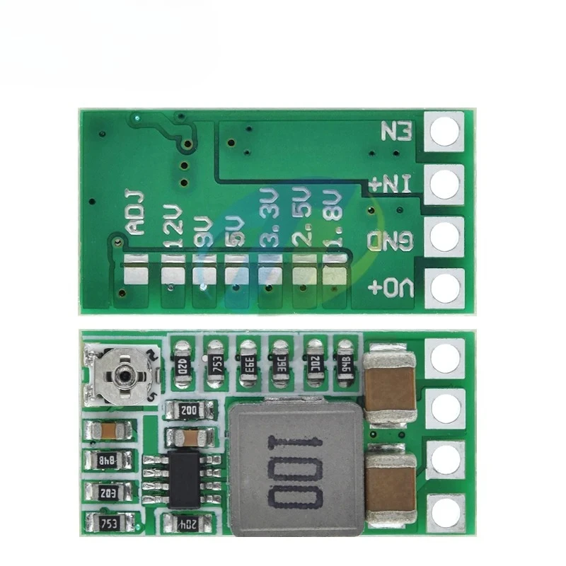 1/5PCS Mini DC-DC 12-24V To 5V 3A Step Down Power Supply Module Voltage Buck Converter Adjustable 97.5% 1.8V 2.5V 3.3V 5V 9V 12V