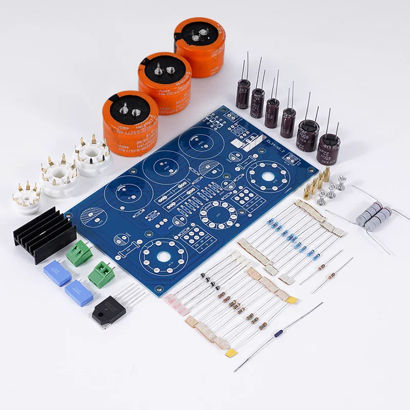 Kit Amplifier Audio Single End Class A HI FI dengan Tabung EL34 KT88 ECC83S 12A*7 6p1 Vacuum 12Ax7 12AU7 untuk Speaker DIY