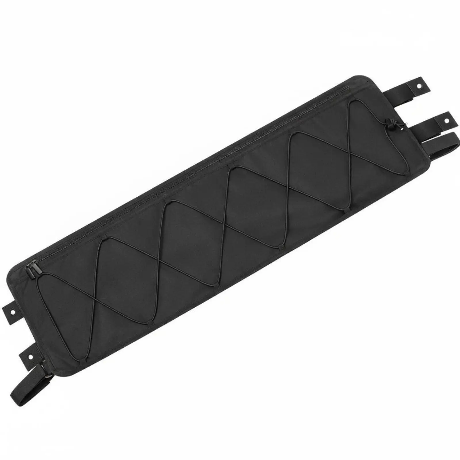 Golf Cart Roof Storage Organizer Case with Mesh Pockets and D Loop for Keys Fits Most Standard Golf Carts 600D Nylon Black Golf Cart Roof Storage Organizer Case with Mesh Pockets and D Loop for Keys Fits Most Standard Golf Carts 600D Nylon Black