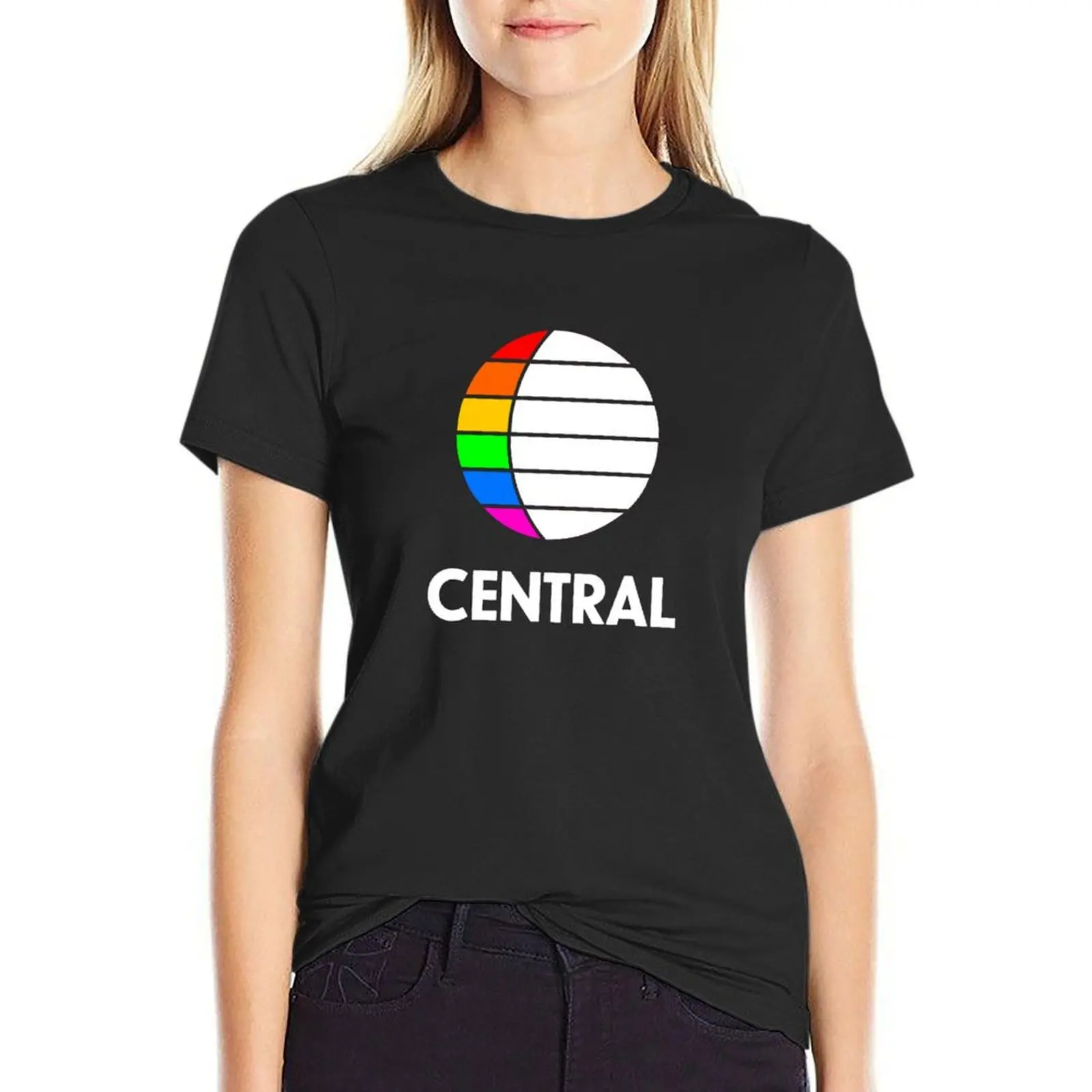 

Central T-Shirt Female clothing plus size tops lady clothes shirts graphic tees funny t shirts for Women