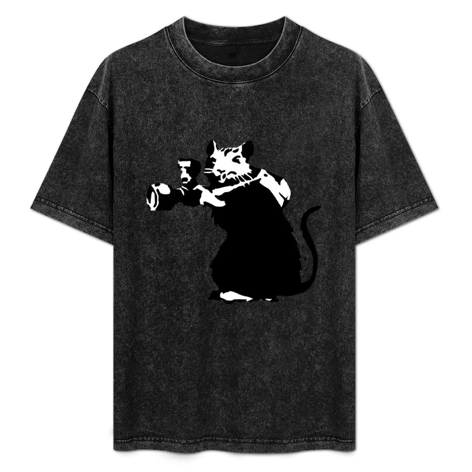 

Banksy Rat Photographer T-Shirt Moisture Wicking Athletic T-Shirt