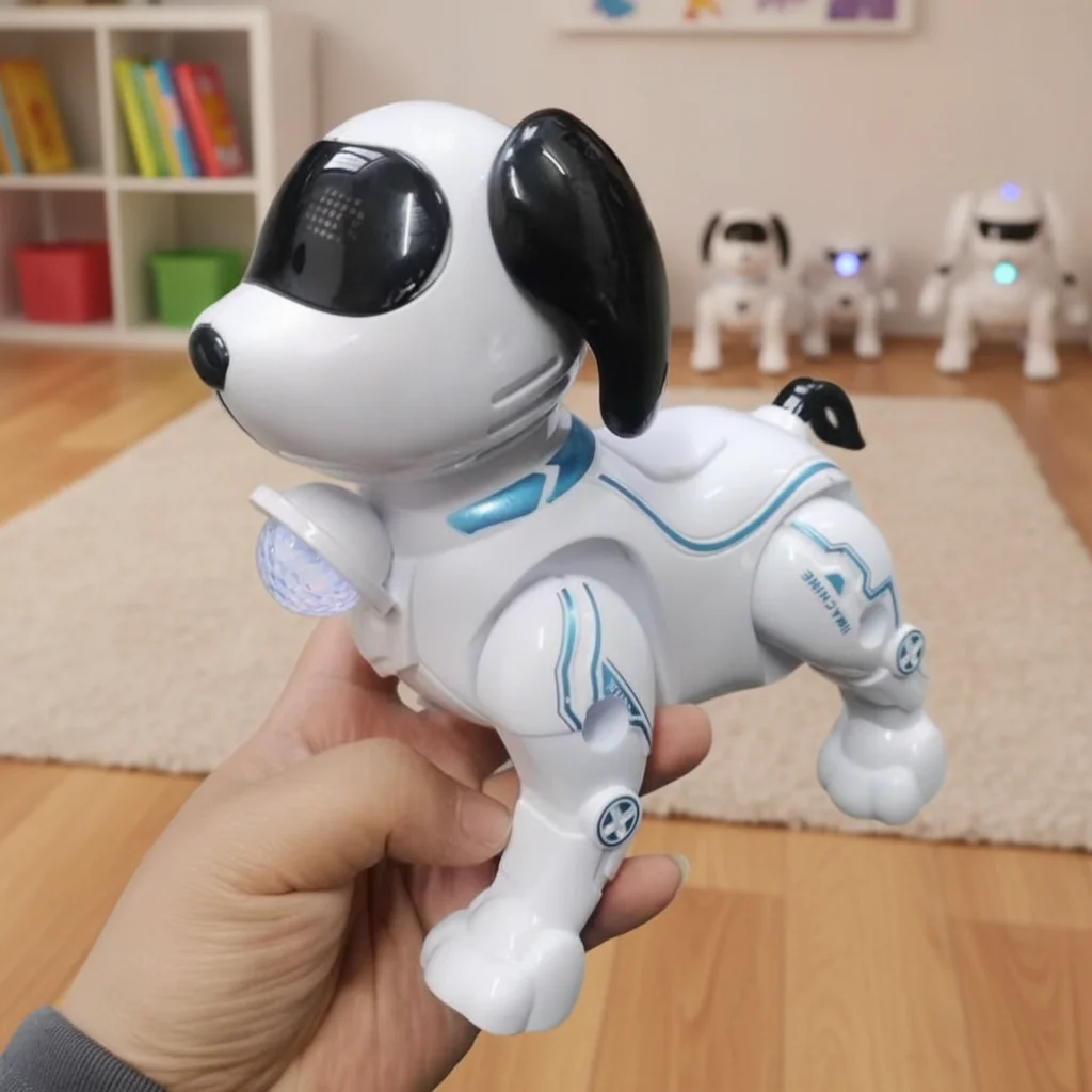 High Quality Plastic Electronic Robot Dog Interactive Touch Programmable Smart Electronic Stunt Pet with Light Pets Robotic Dogs