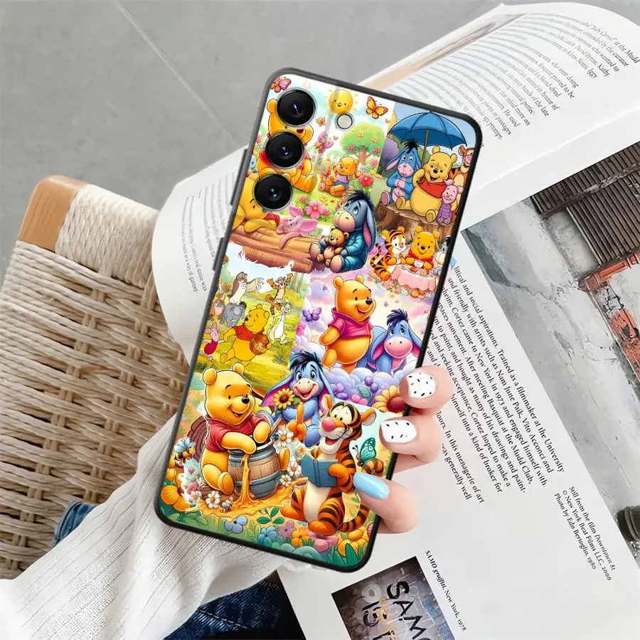ديزني ويني ذا بودل حافظة لهاتف سامسونج جالاكسي A33 A34 A72 A73 A14 A15 A51 A52 A24 A31 A16 A21s A54 A71 A12 A13 A35 A41 A17