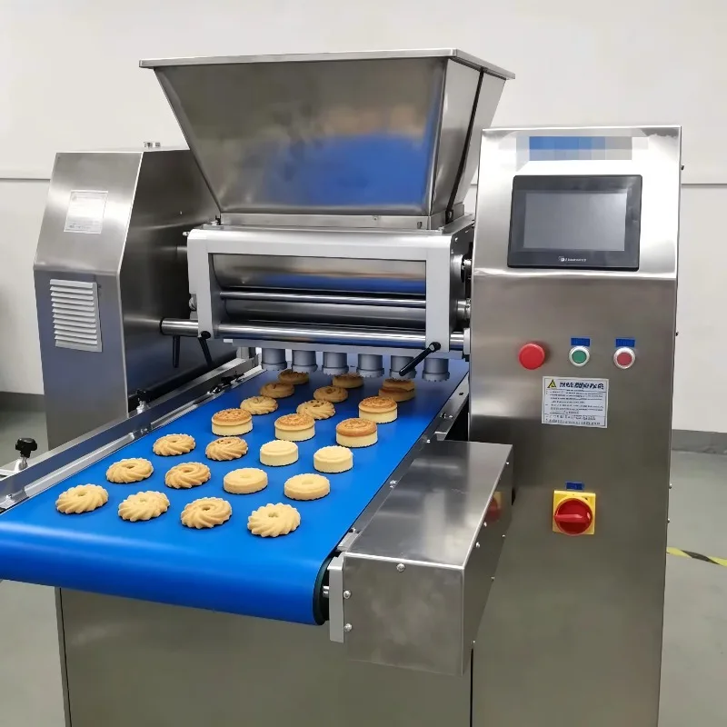 Automatic Biscuit Cookie Forming Machine Commercial Bakery Cookie Dough Ball Fish Shape Biscuits Making Machine Customized
