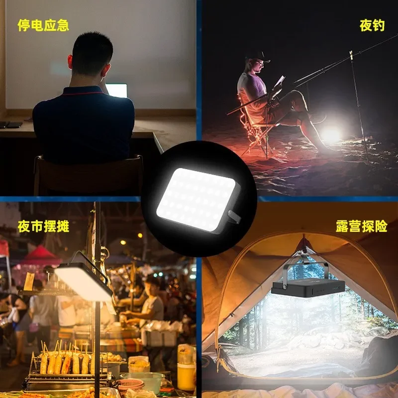 Portable LED Camping Lantern Waterproof Hanging Tent Light High Brightness Emergency Lamp Long Battery Life Outdoor Hiking