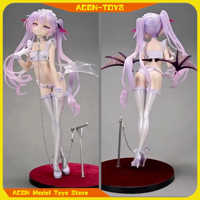 25cm anime periféricos eve figura de ação brinquedo loli pequeno diabo acgn coleção pvc modelo brinquedo escritório mobiliário doméstico desktop gk
