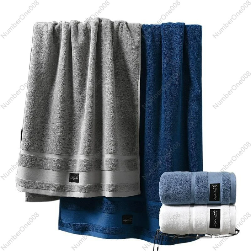 Xinjiang Long-staple Cotton Five  and Enlarged Bath Towels, Household Water-absorbing Quick-drying Large Towel Manufacturers