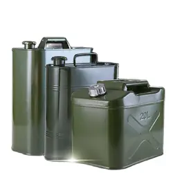 5-30L Fuel Tanks Stainless Steel Jerry Can Stable And Sealed Gasoline Drums Fuel Funnel Gasoline Diesel Tank Car Accessories