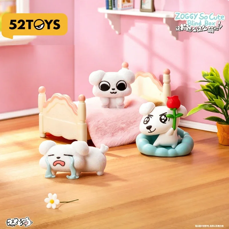 

52TOYS Zoggy So Cute Series Blind Box Mystery Box Toys Kawaii Ornaments Figurines Home Decor Desktop Model