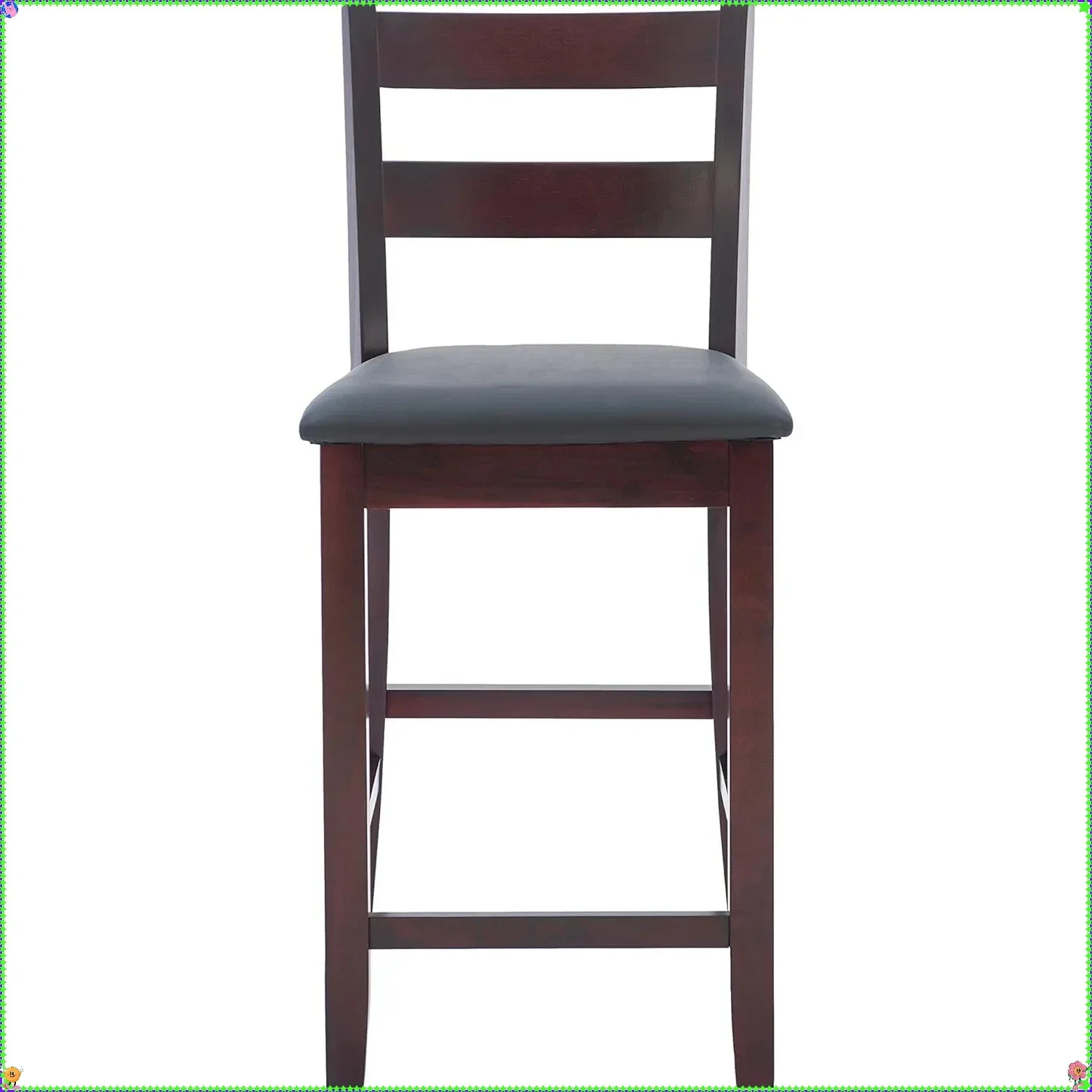 Taburete de bar alto de 37 pulgadas, asiento profundo de 17 pulgadas, taburete de metal duradero para restaurante, mostrador de bar en casa, taburete cómodo con respaldo