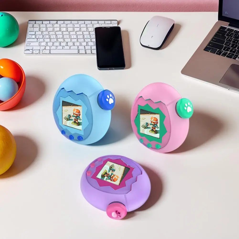 Cute Silicone Shell Fall Resistant Soft Liquid Protective Cover Non-Slip For Tamagotchi Paradise Games Console Accessories