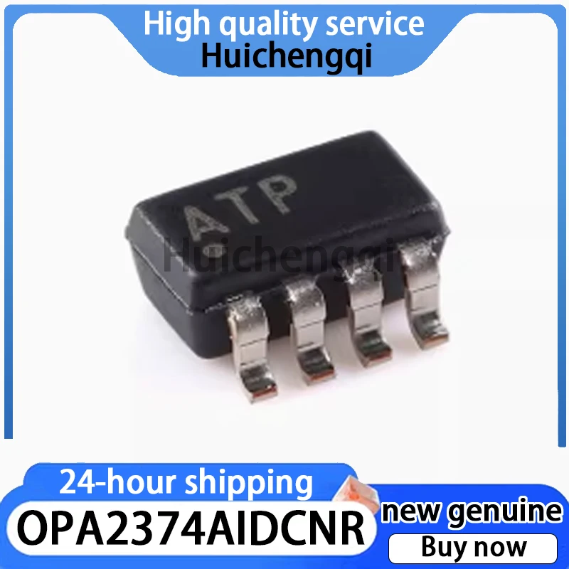 1PCS OPA2374AIDCNR OPA2374AI Screen Printed ATP SOT23-8 New Original Dual Operational Amplifier Chip