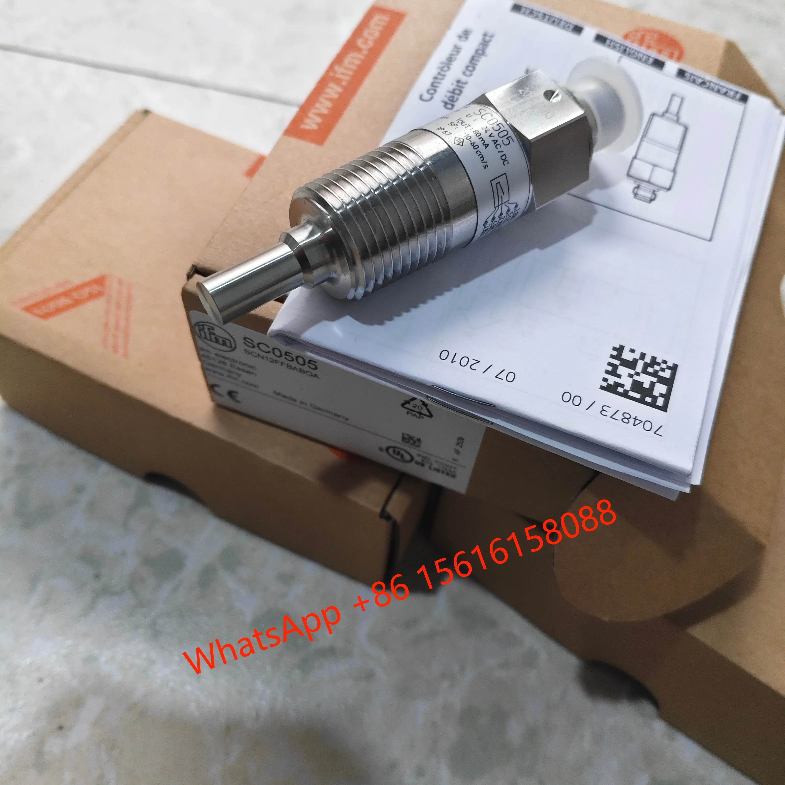 New for ifm Electronic Flow Switch SC0505