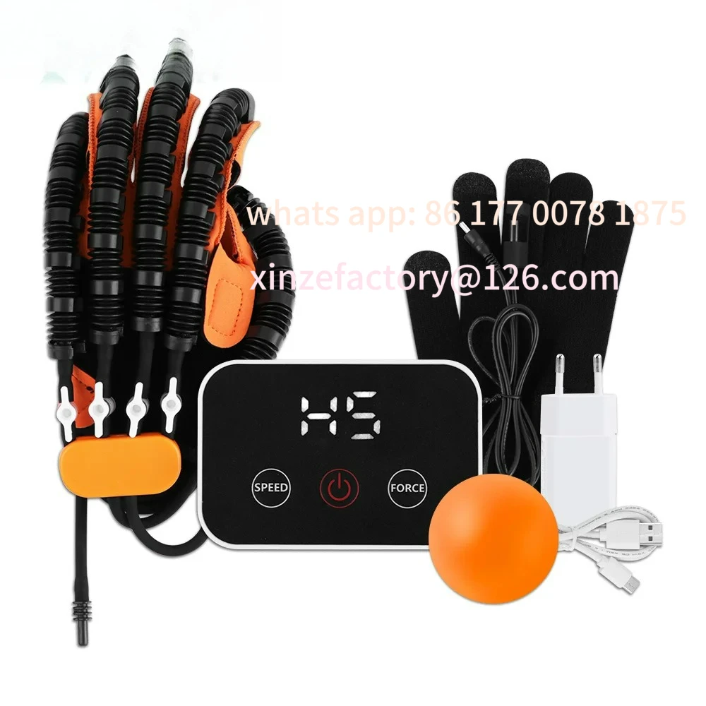 

Customizable Rehabilitation Robot Glove Hand Exerciser Finger Training Gloves Stroke Hemiplegia Devices Hand Rehabilitation