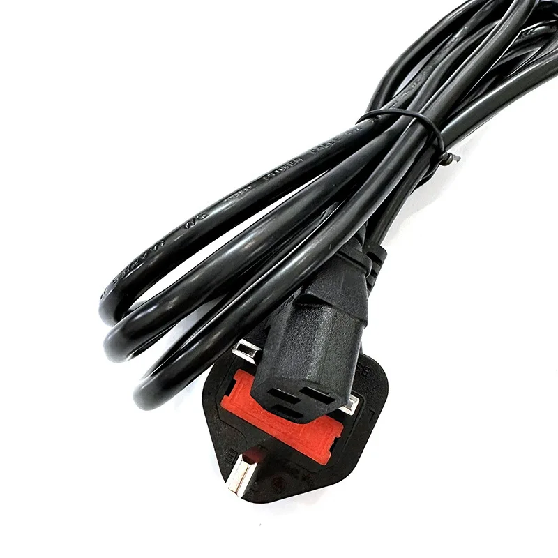 อะแดปเตอร์แปลงไฟ AC สำหรับแล็ปท็อปไฟอังกฤษ3Pin สายต่อพ่วงสำหรับ Charger-1.5m แล็ปท็อป