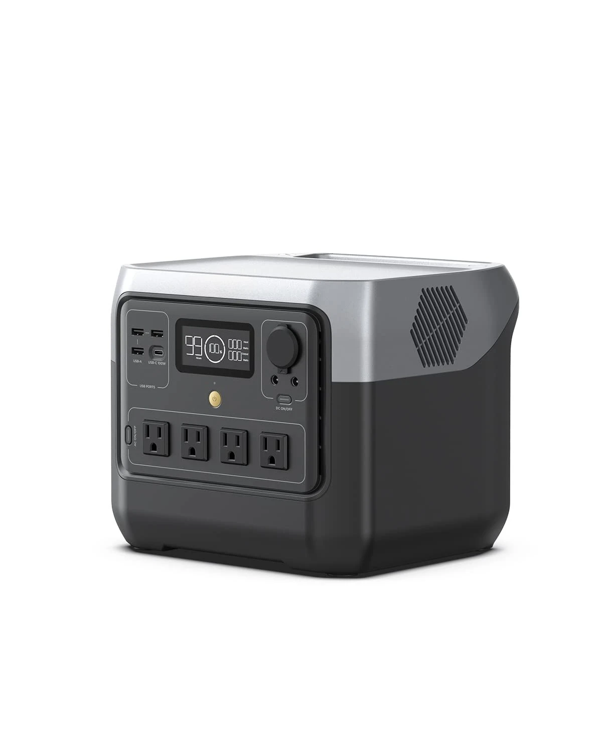 Portable Power Station RIVER 2 Pro, 768Wh 800W | 70 Min Fast Charging, LiFePO4 Battery,4 AC Outlets, X-Boost 1600W, Customized