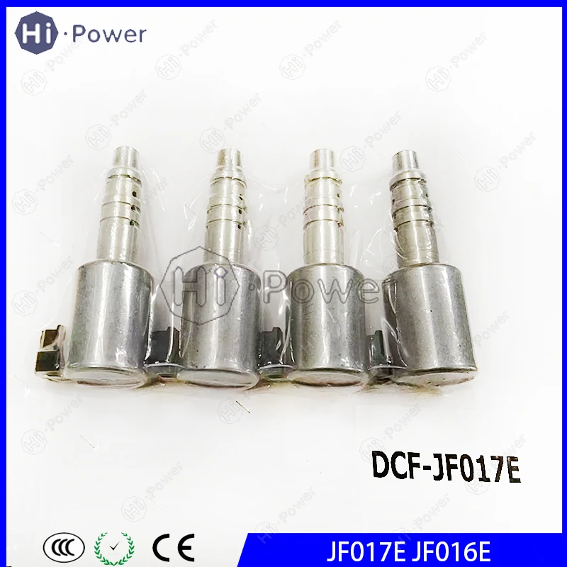

NEW JF016E JF017E RE0F10D Auto Transmission valve Solenoid Kit 4pcs For Nissan Altima Murano Pathfinder Car Gearbox Kit