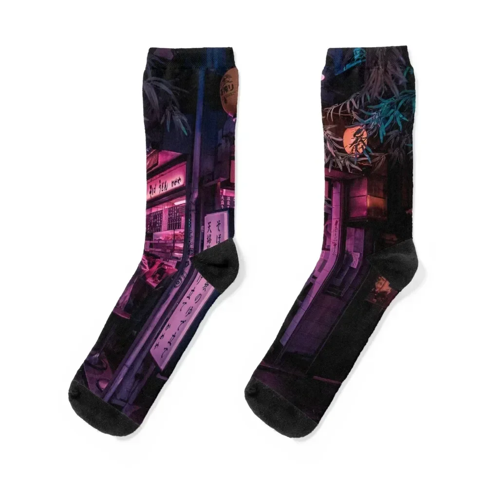 

Tokyo's Ramen Corner Socks christmas gifts custom sports anti-slip happy Men Socks Women's