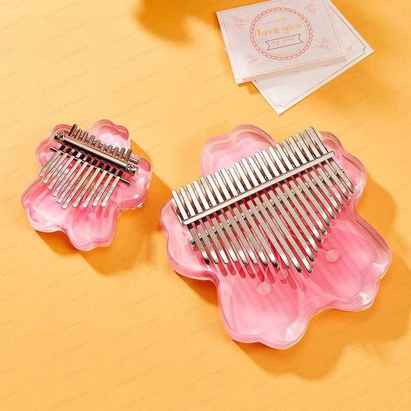 Thumb Piano, Small 10 Note, Easy for Students To Learn Kalimba, Easy To Use, Portable To Play Small Instruments
