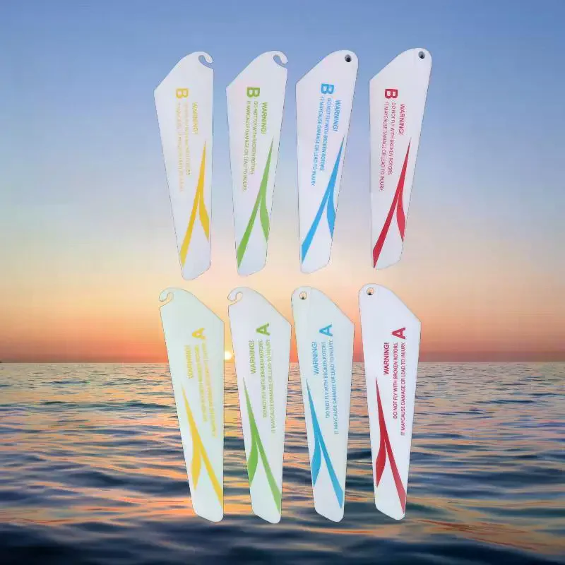 4Pcs Spare Accessories RC Toy Parts New 9CM Spare Blades Fans For R/c Mini Helicopter CH002 CH023 Drone Copter Toys