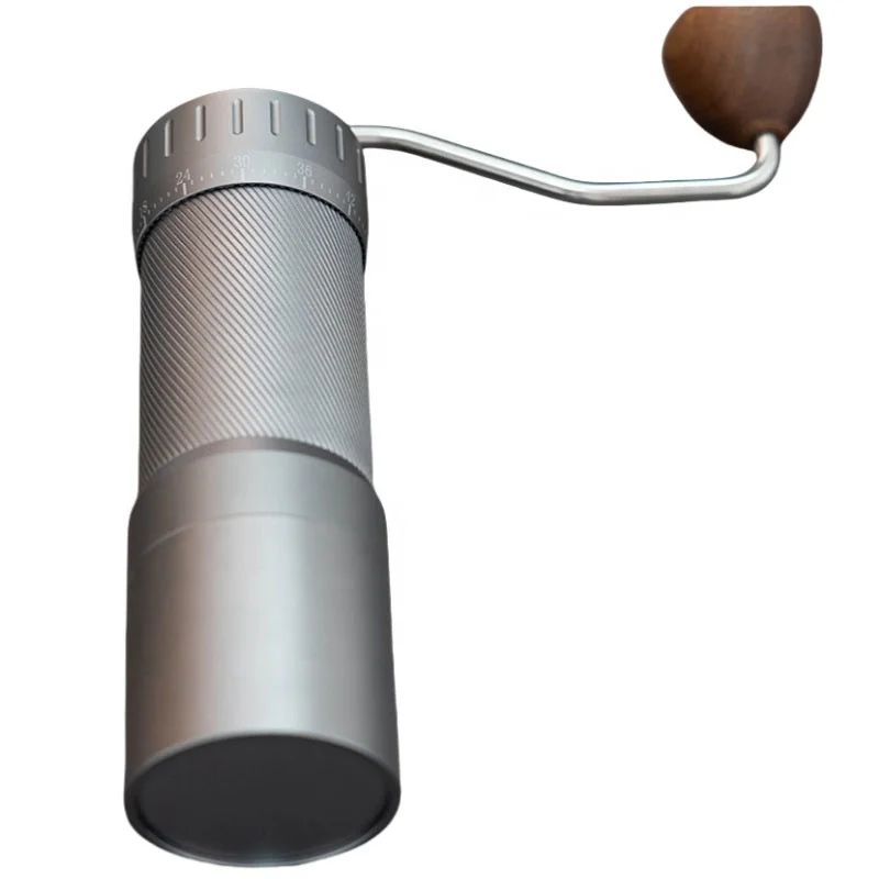 Portable Manual Aluminum Alloy Body Hand Mill Bean Grinder
