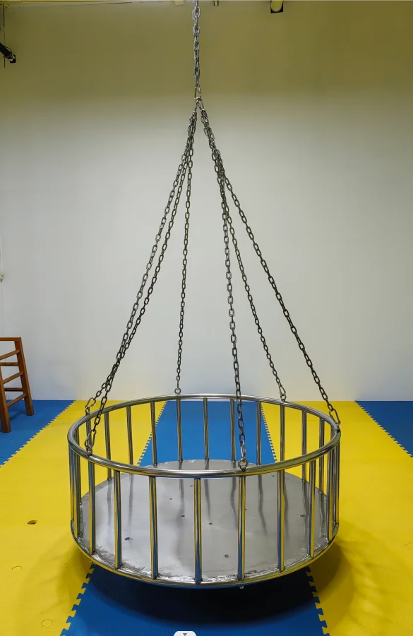 A shaking basket  Early education suspension swing children vestibular indoor sensory training equipment