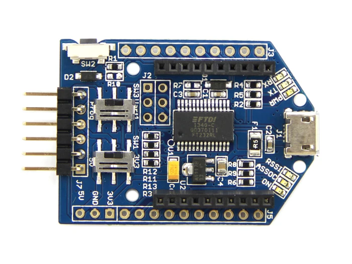 1pcs UartSBee V5 development board USB to serial port XBee expansion board program burning module compatible  winder