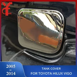 ABS Fuel Tank Cap Cover For Toyota Hilux Vigo 2005 2006 2007 2008 2009 2010 2011 2012 2013 2014 Double Cabin Car Accessories