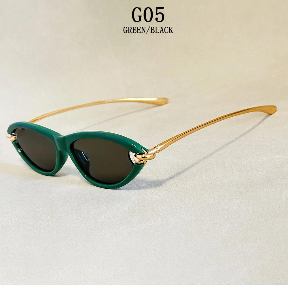Mode Oval Sonnenbrille Frauen 2026 Luxus Vintage Neue Cat Eye Sonnenbrille Gläser Luxe Lunette Soleil Femme Lentes De Sol Mujer – Detail 7