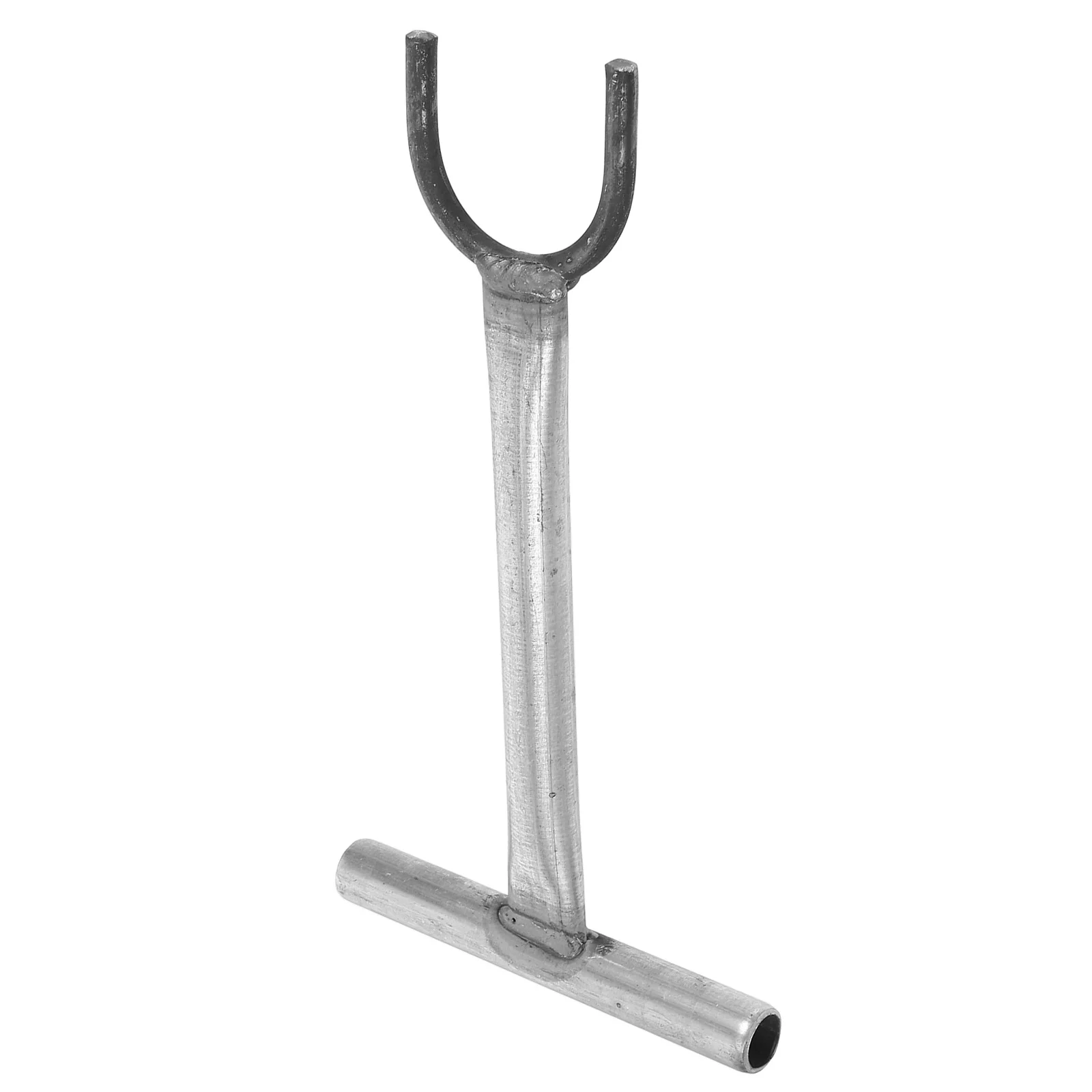 

27Cm Long Handle Valve Shut Off Tool Water Line Access Wrench For Plumbing Maintenance Extended Reach Design Durable Steel Pipe