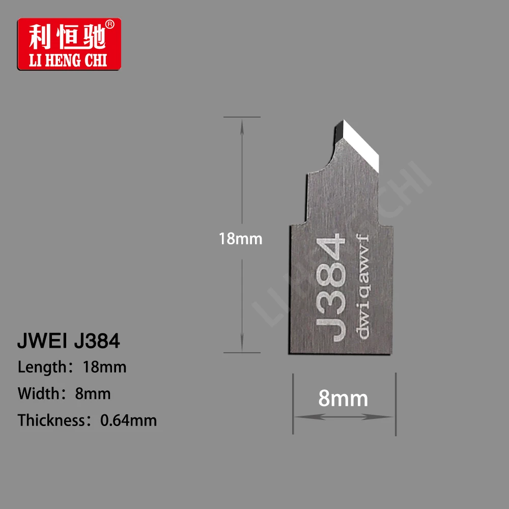 10 قطعة JWEI J384 الأصلي الاهتزاز شفرة كربيد تتأرجح قطع سكين