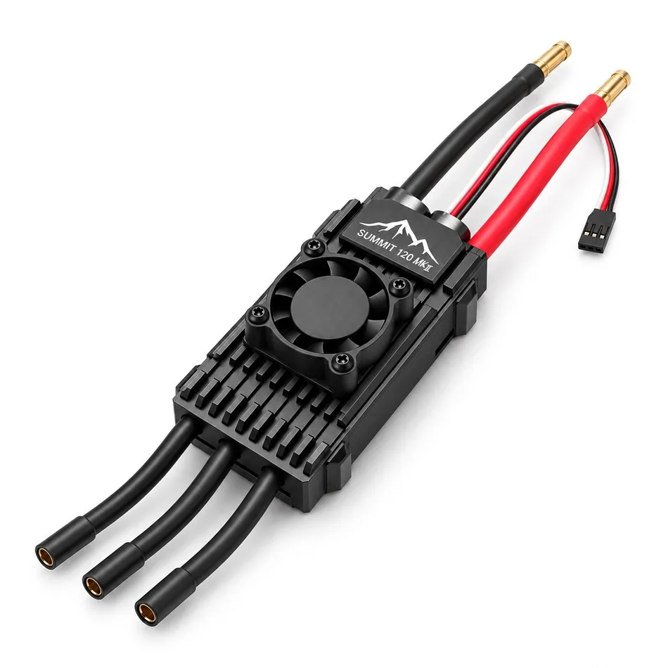 SUMMIT 120A ESC with BEC, Electronic Speed Controller for Fixed Wing Aircraft & RC Plane