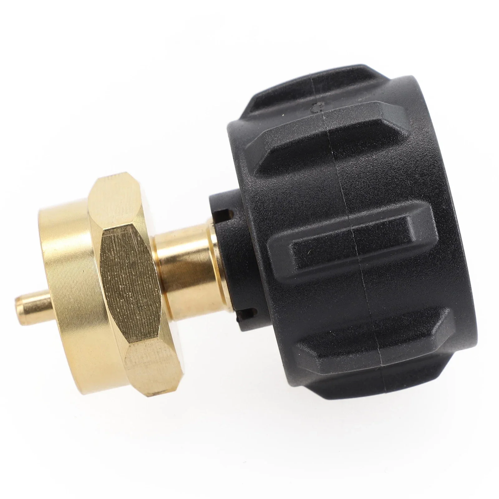 

Convenient Propane Refill Coupler Brass Tank Adapter For 1 Lb Cylinders Compatible With For QCC1 Regulator Valve