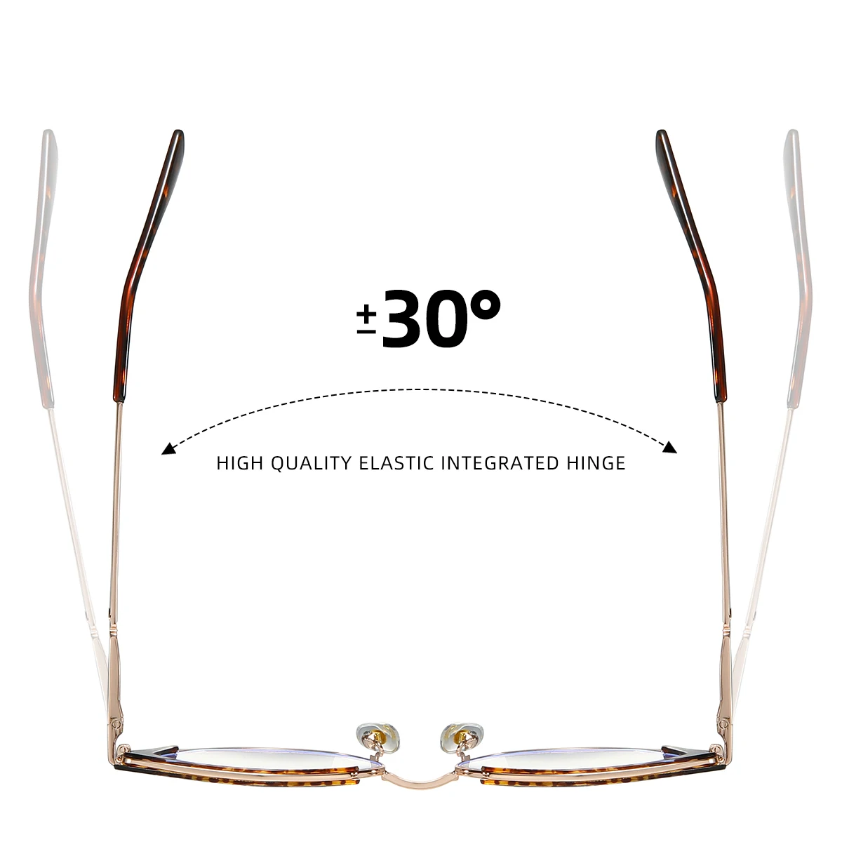 JMISUS New Arrivals Woman Cateye Prescription Glasses High-quality Metal Square Optical Eyeglasses