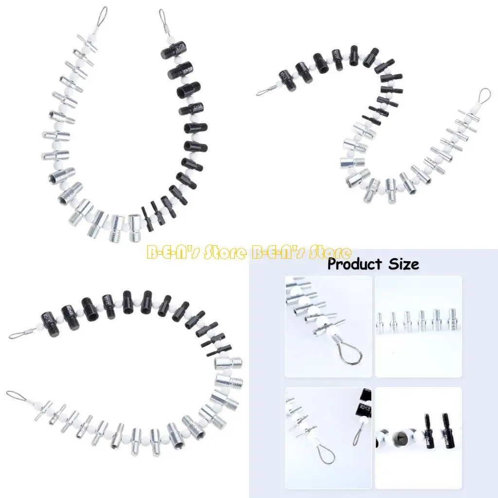Y1AD Thread Identifiers Male/Female Gauges Nut and Thread Checker Thread Gauges