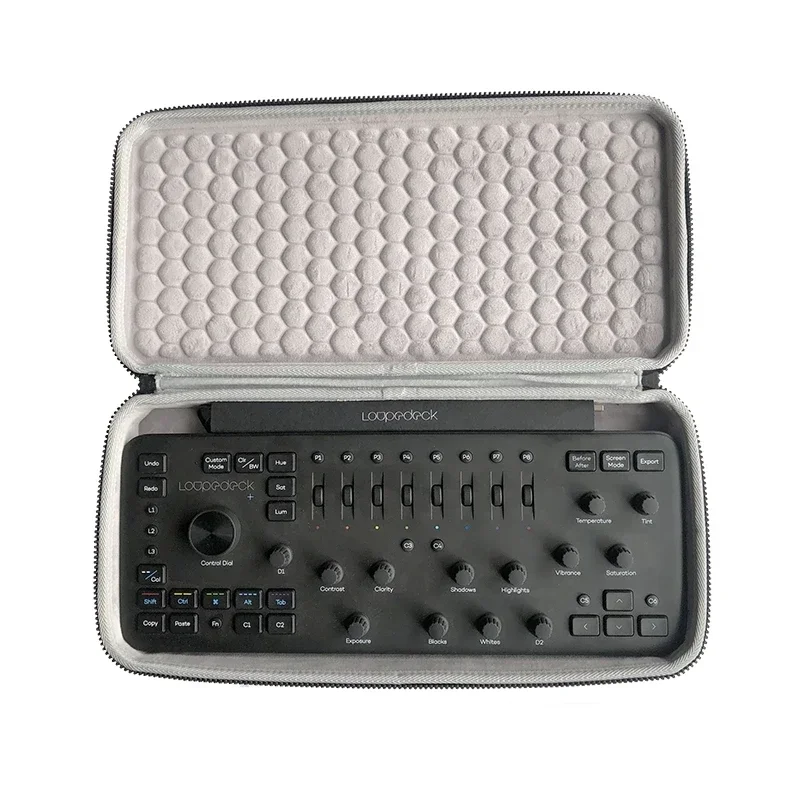 Hard Carrying Case Cover for Loupedeck + Retouching Keyboard Mrd Storage Box Protective Bag Handbag