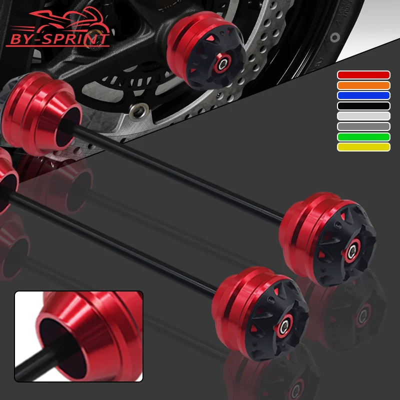 

Falling Protector Kit For YZF-R1 YZF-R1M YZF-R6 R1 R1M R6 Motorcycle CNC Front & Rear Wheel Axle Fork Crash Sliders