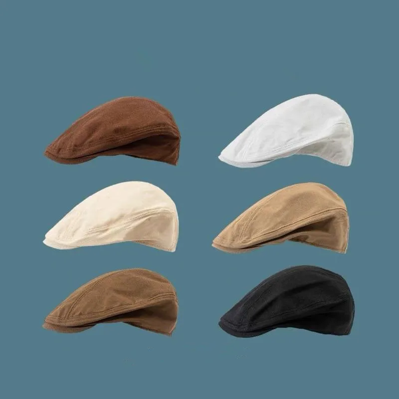 Retro Advance Hats Men's and Women's Shopping Peaked Cap Spring and Summer Beret British Style