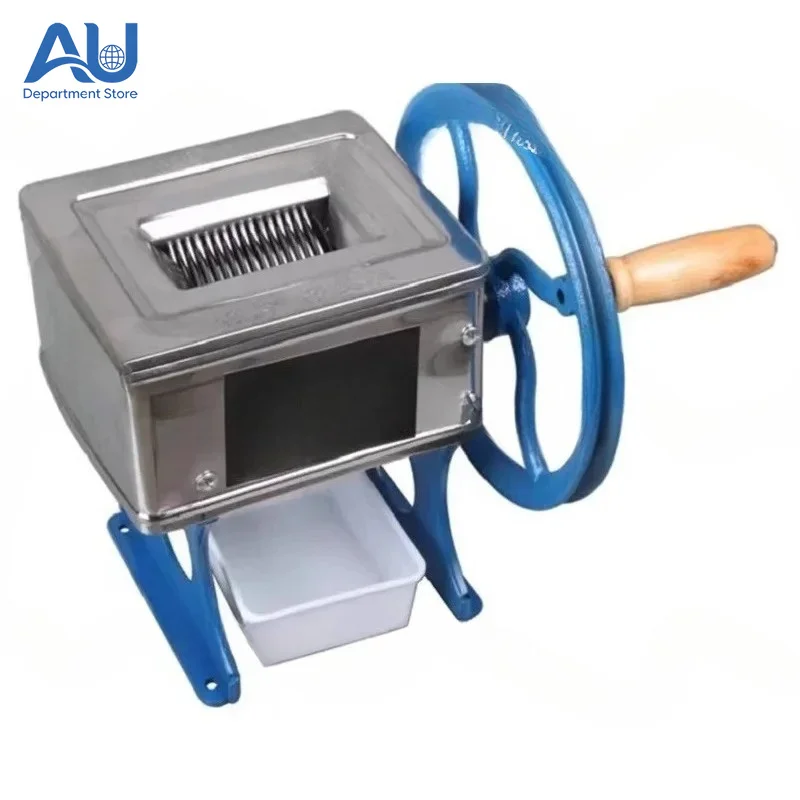 Electric Kitchen Chopper Meat Grinder, Stainless Steel Food Processor & Manual Slicer Home Appliance