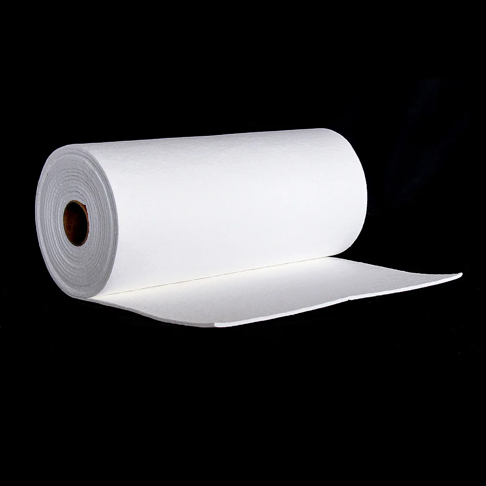 Aluminum silicate soluble ceramic fiber paper high temperature heat insulation insulation sealing fire retardant material