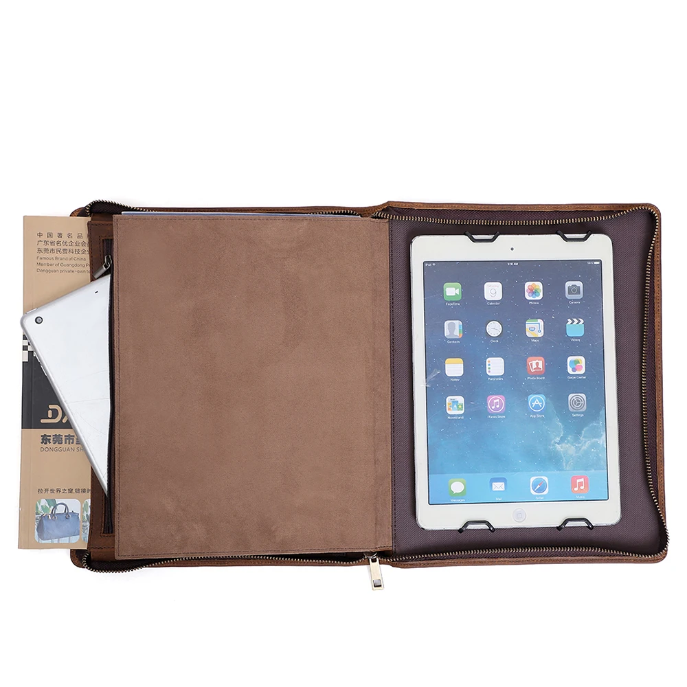 

New iPad Case Retro Crazy Horse Tablet Case Business Multifunctional Tablet Case ipad Laptop Case