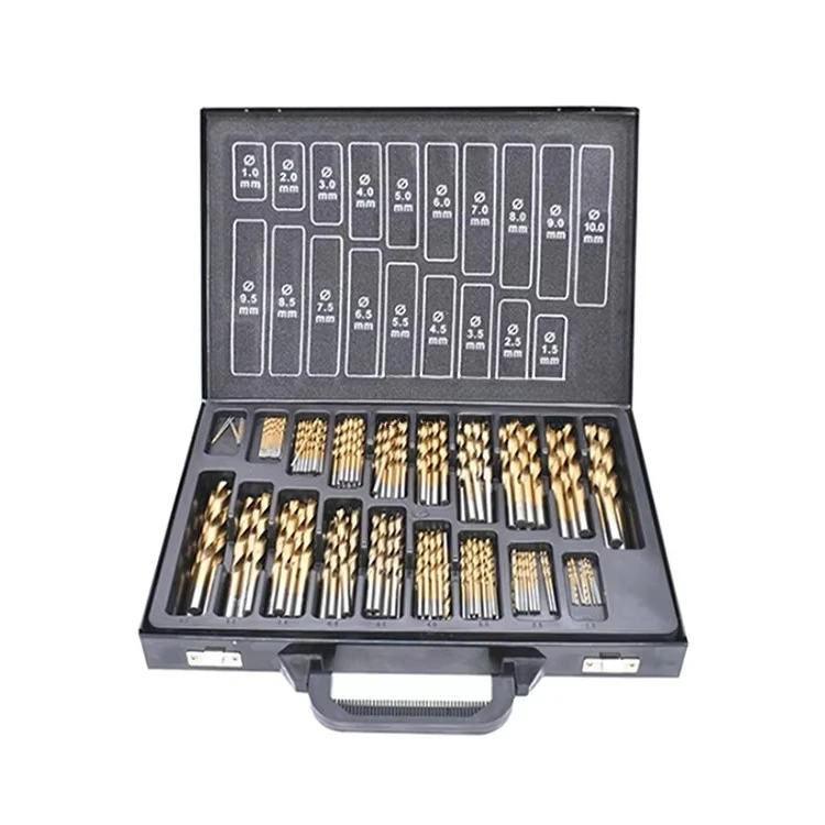 170pcs High Speed Steel Combi Drill Electric Drill Power Toolkit for Woodworking