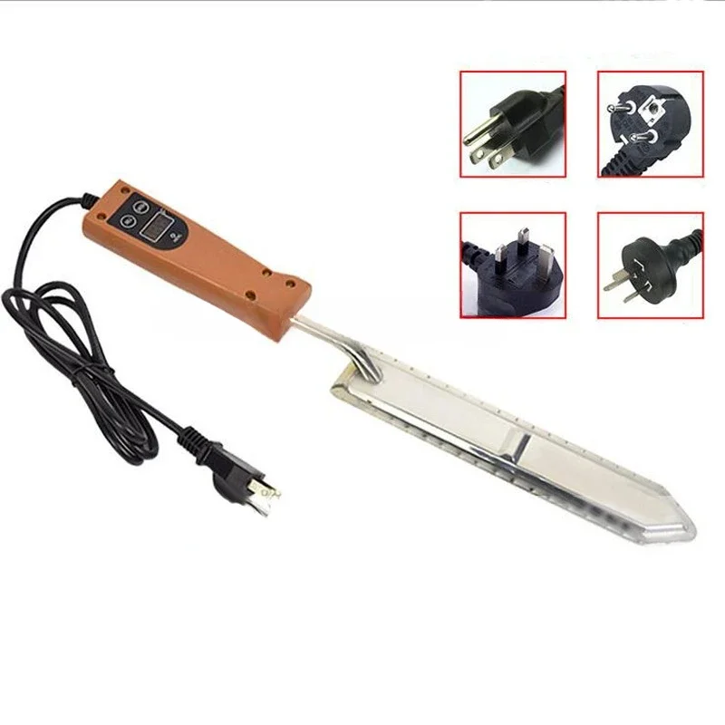 110V/220V Heating Adjustable Beekeeping tool Electric Stainless Steel Scraping Honey Uncapping tool