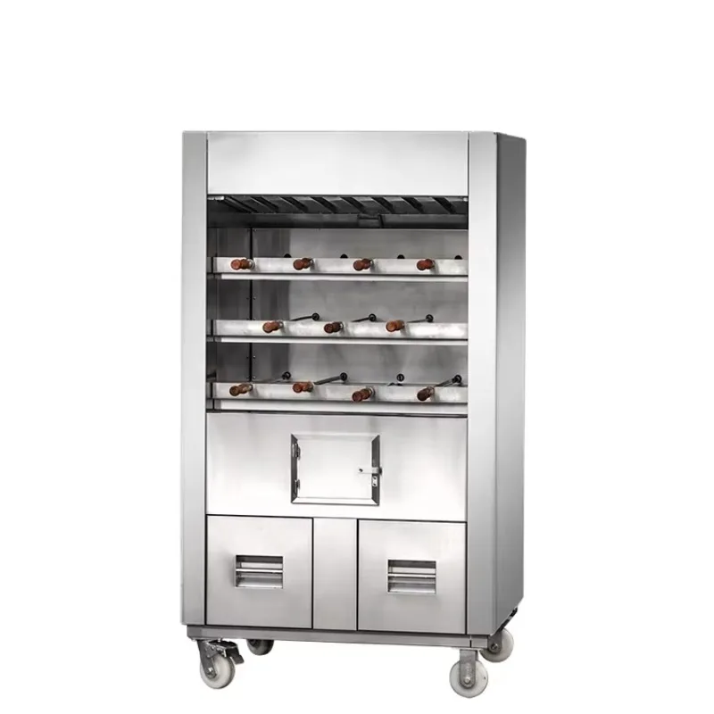 Full Series Luxury Hotel Equipment Commercial Stainless Steel Outdoor Gas BBQ Grill XH