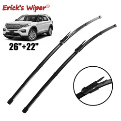 Erick's Wiper LHD Front Wiper Blades For Ford Explorer U625 MK6 2020 - 2024 Windshield Windscreen Window Car Rain Brush 26