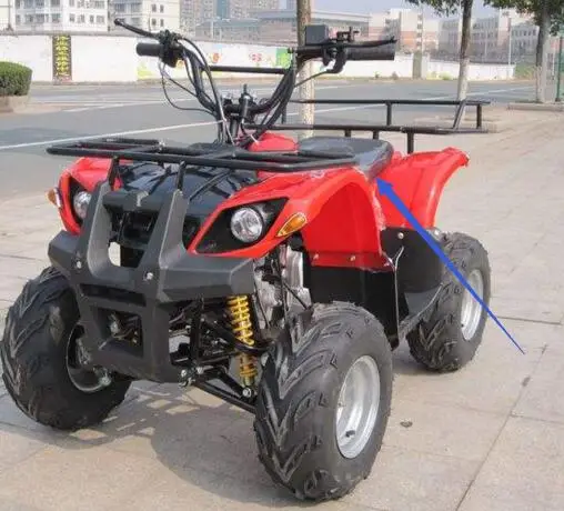 ATV Ghế 50cc 70cc 90cc 110cc Mini Quad Yên Ngựa Nhỏ Đô Trung Quốc ATV