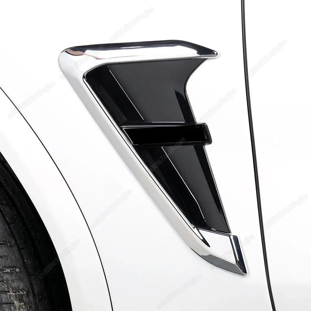 

Car Front Fender Side Air Vent Cover Trim Shark Gills Side Vent Sticker For BMW X3 G01 X4 G02 2018-2024 Bodykits Tuning